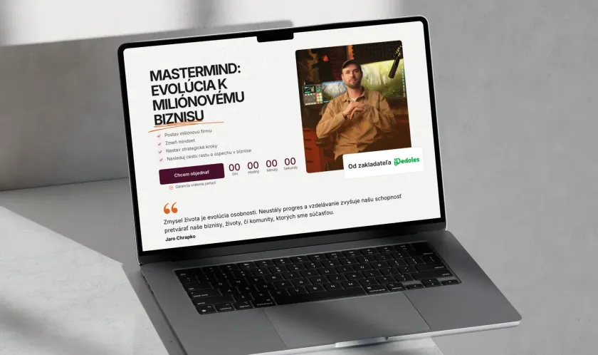Testimonials on the sales page