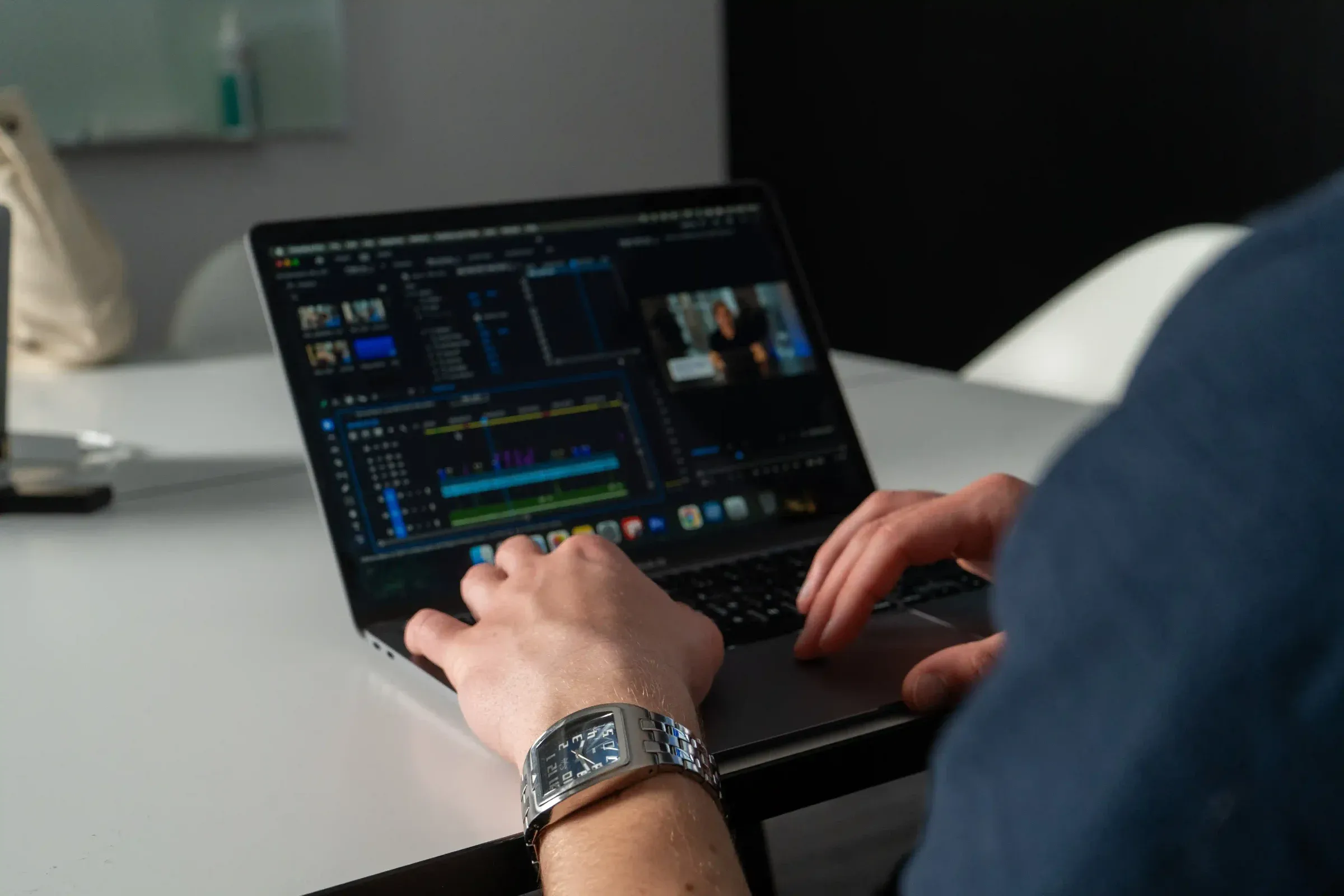 Editing the footage
